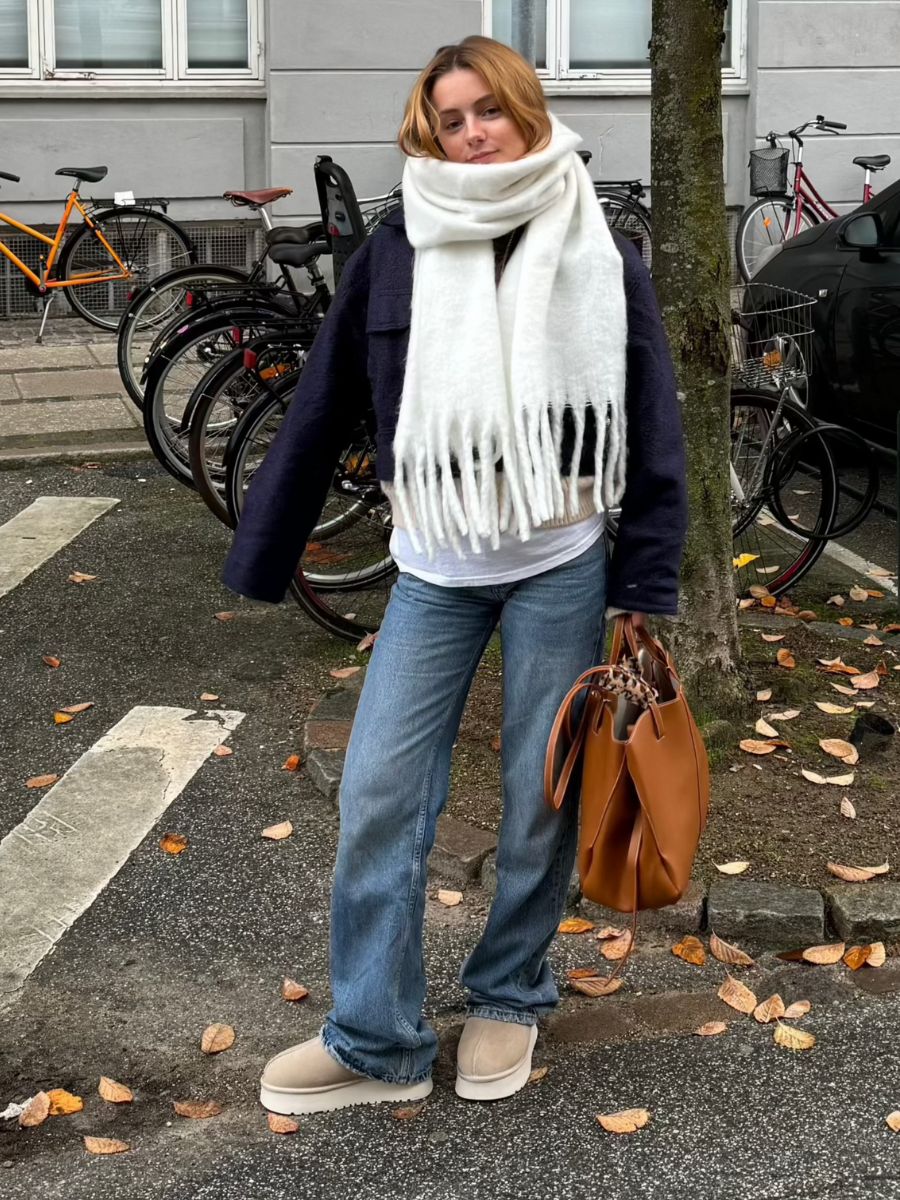 Tora plateau bamsesko - Beige