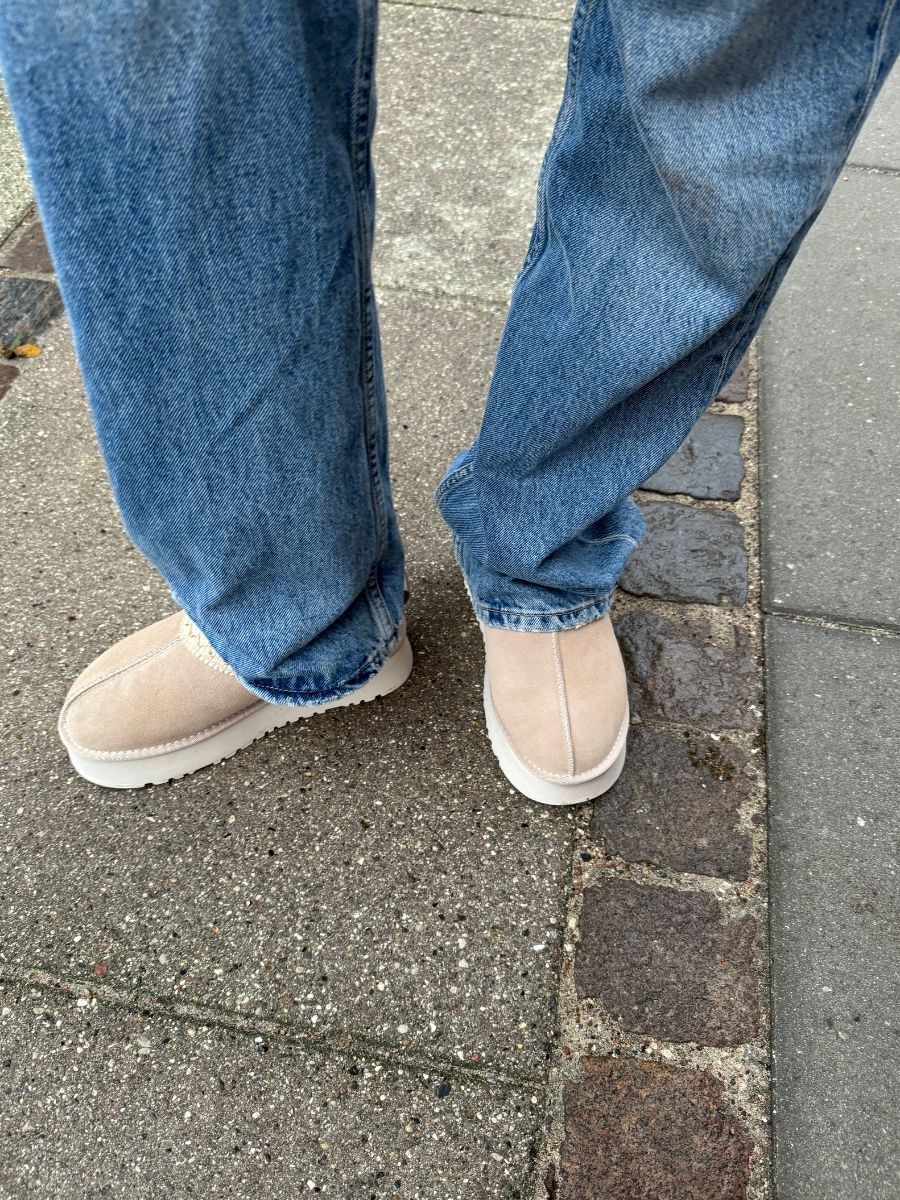 Tora plateau bamsesko - Beige
