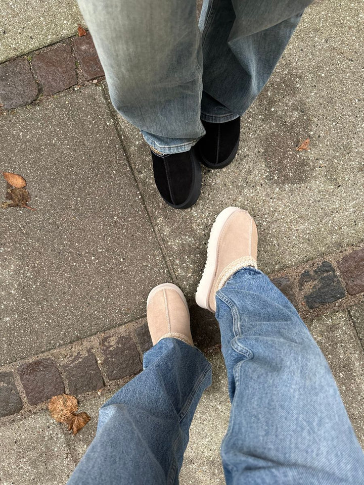 Tora plateau bamsesko - Beige