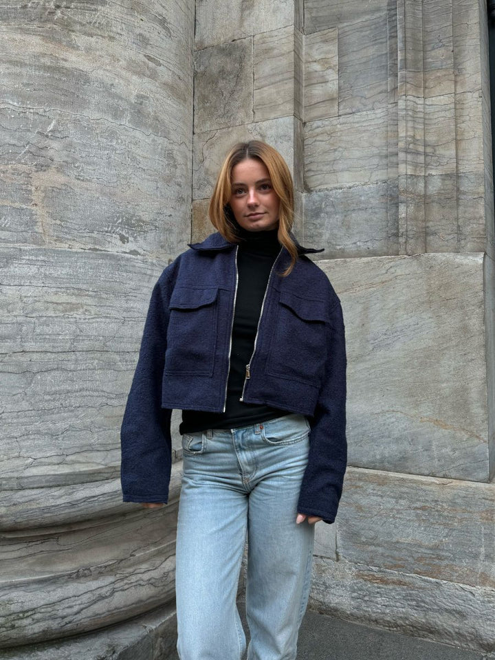 Una jakke - Navy