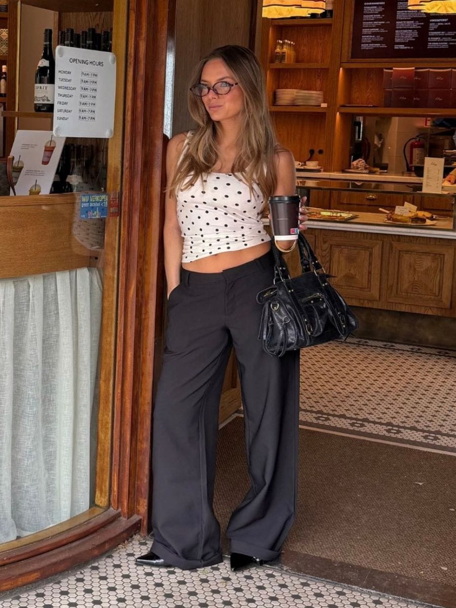 Valentina Suit Pants Sort