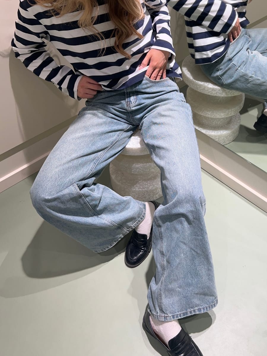 Zoe Denim Jeans Lyseblå