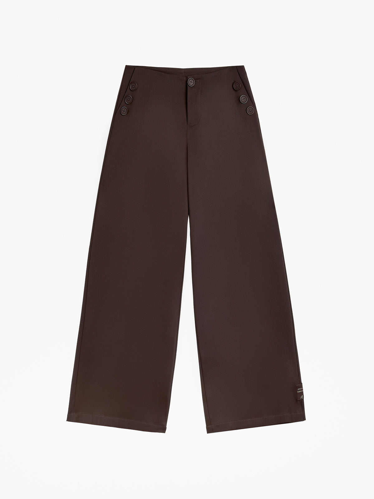 Sia Suit Pants Mørkebrun