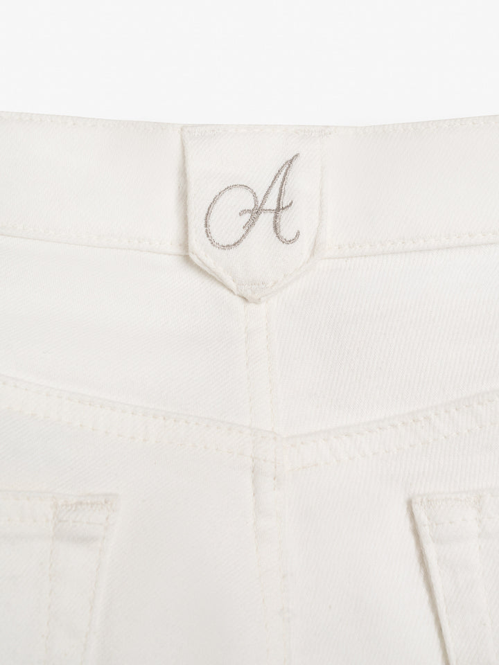 Kelly Baggy Jeans Hvid