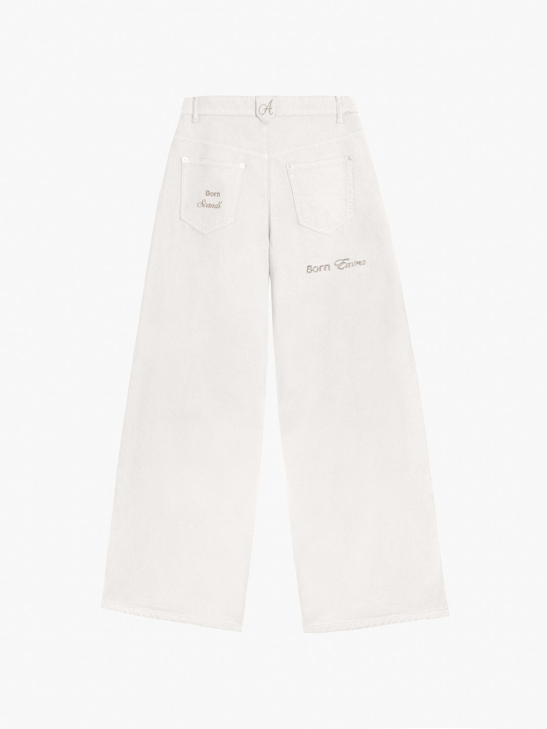 Kelly Baggy Jeans Hvid