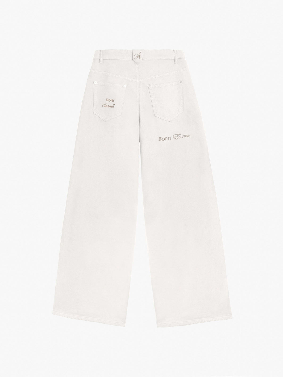 Kelly Baggy Jeans Hvid