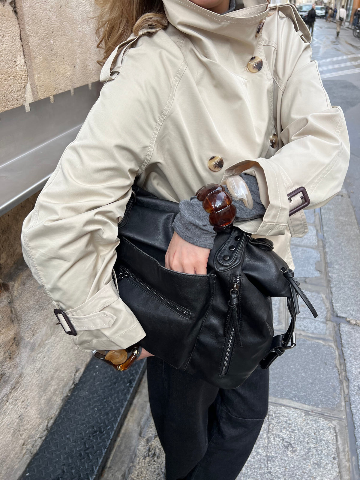 Ilya Armbånd Mørkebrun