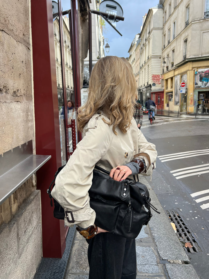 Kiva skuldertaske - Sort