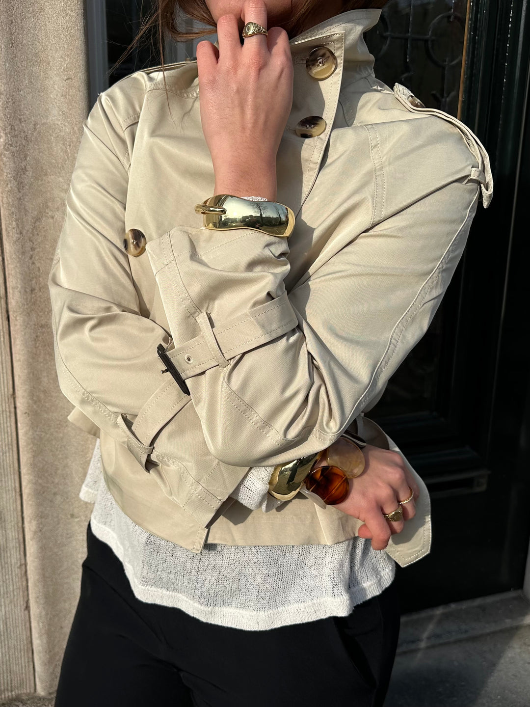 Niva 3 x armbånd - Guld