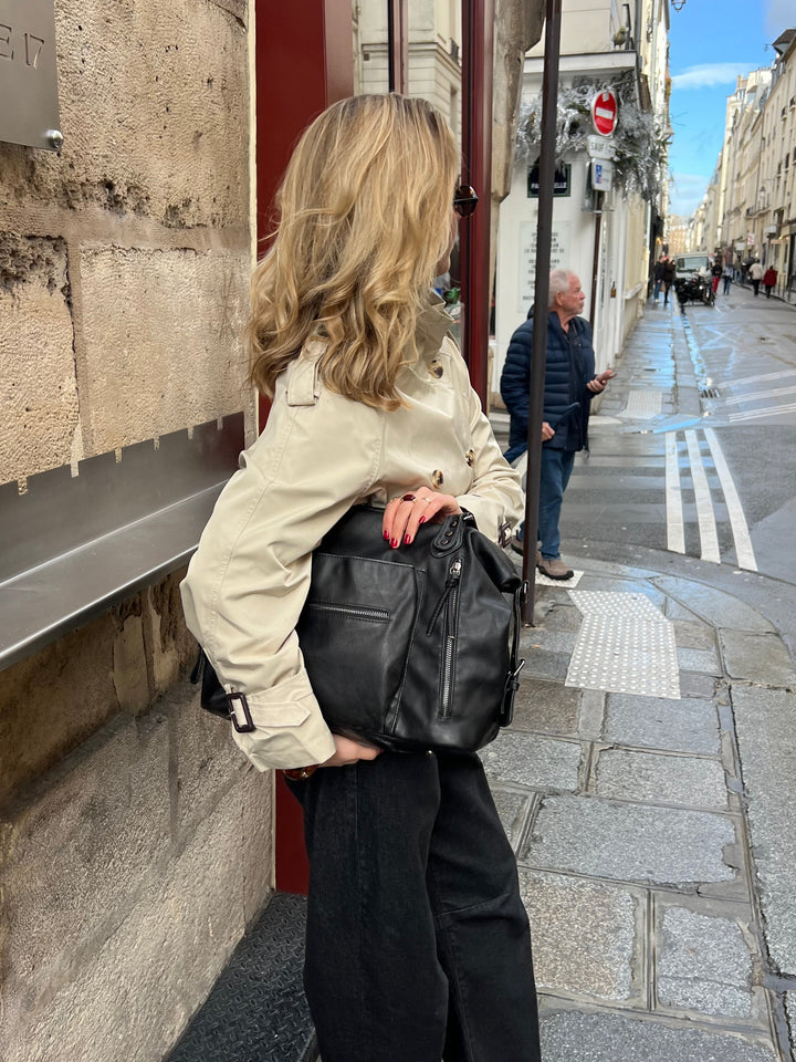 Kiva skuldertaske - Sort