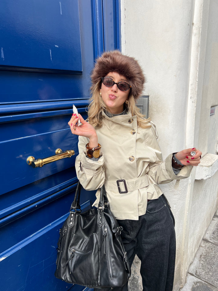 Ora armbånd - Brun/guld